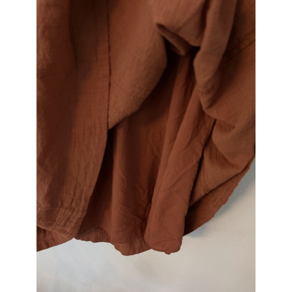 Free People Rust Brown Midi Dress - Picture 7 of 14